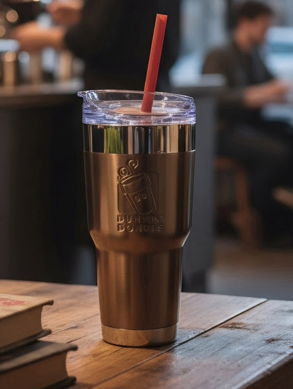 Dunkin 2017 Limited Edition Cllectible Brown/Bronze 24oz.  Insulated  Tumbler.